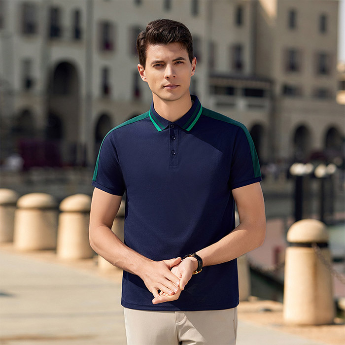 Refer to the mixed export men's collared shirt sample