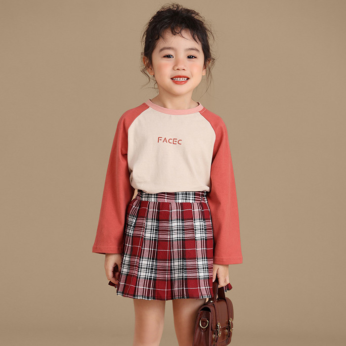 Export long sleeve t-shirt model for girls