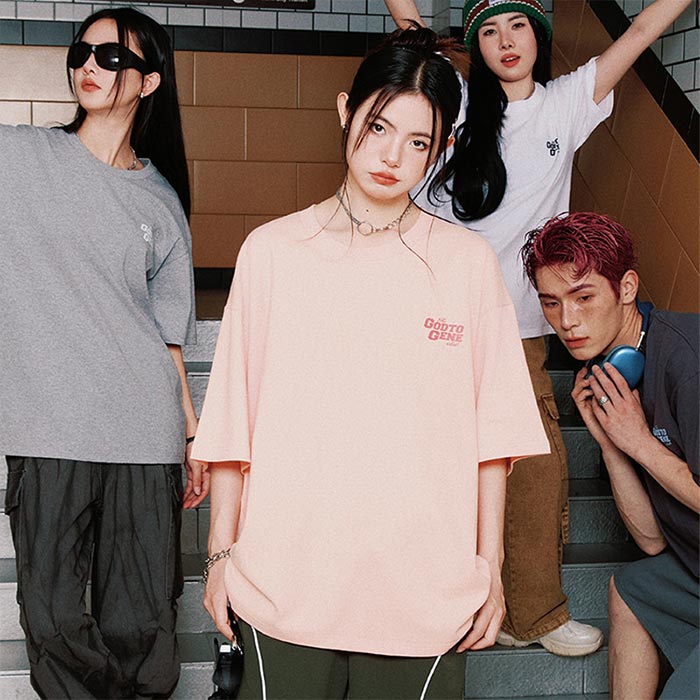Women's T-shirt, Japanese export brand, youthful and unique