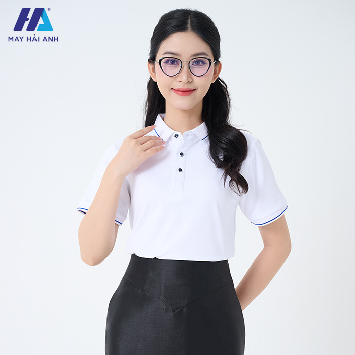 Elegant and classy export women's polo shirt model