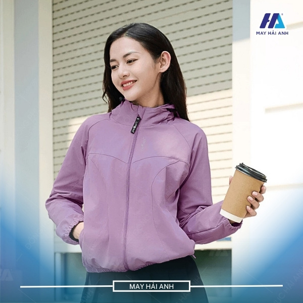 Purple uniform jacket