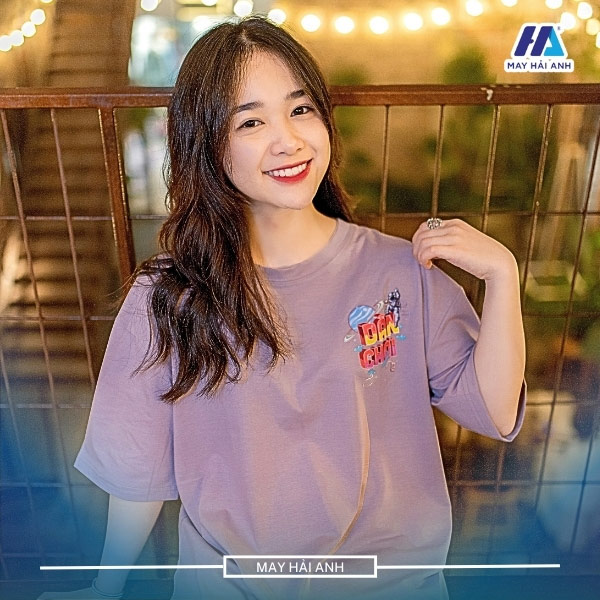 Purple uniform t-shirt