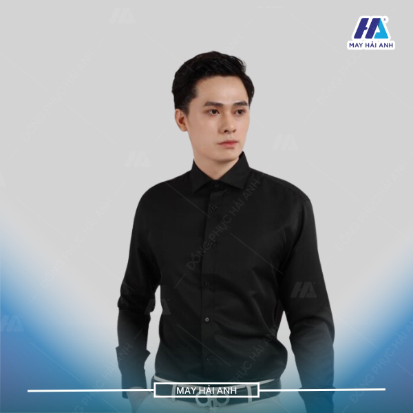 Black uniform shirt