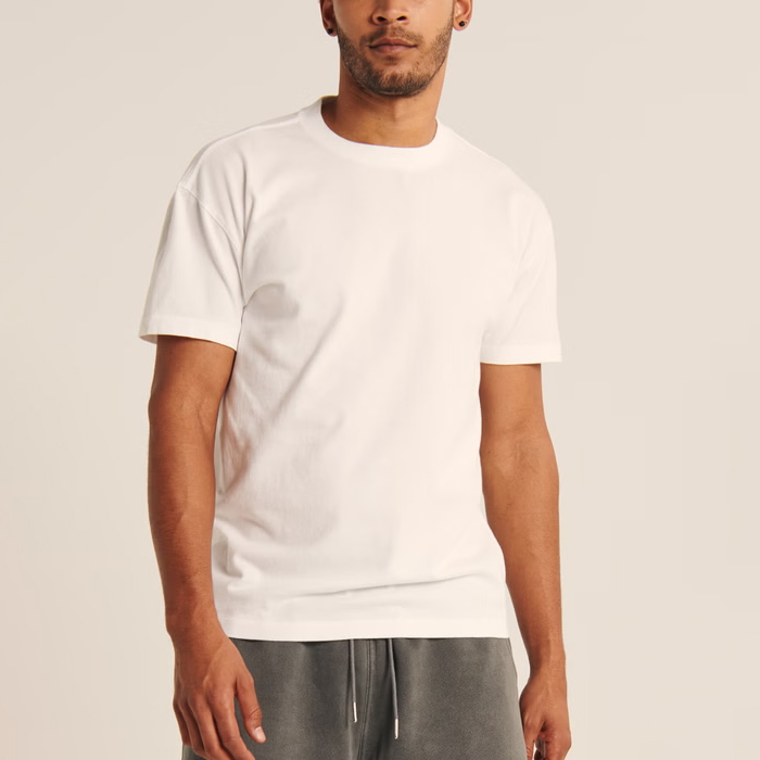 Abercrombie men's plain t-shirt, simple and elegant