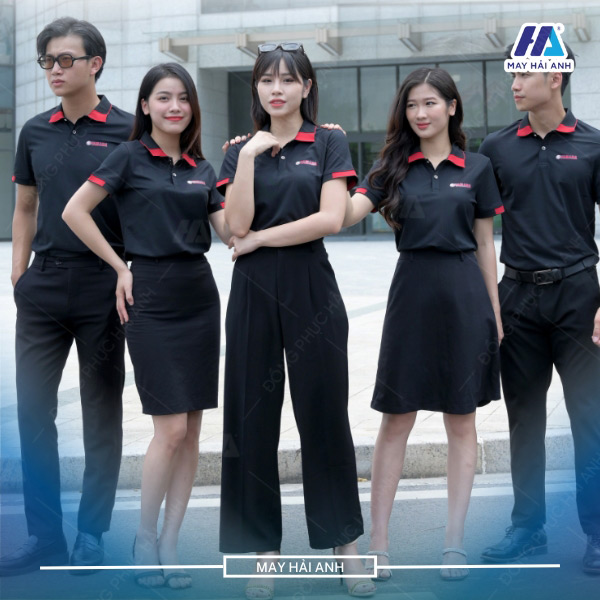 Look good in black uniform